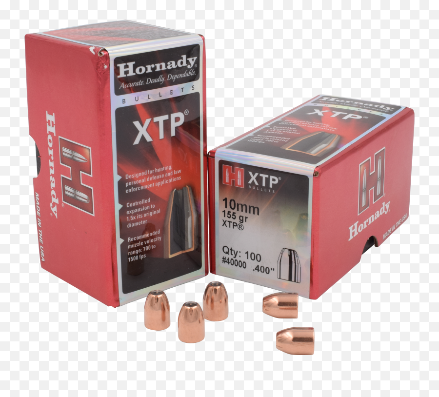Hornady Xtp Pistol Bullets - Hornady Match Bullets 168 Gr Bthp Png,Bullets Transparent
