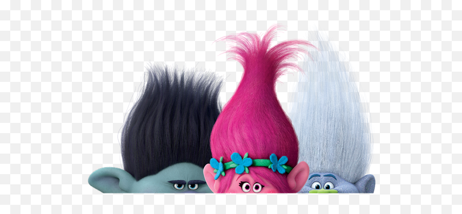 Trolls Hair Png Picture - High Resolution Trolls Movie Poster,Trolls Png