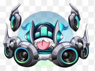 Transparent Kinetic Dj Sona Poro - Poro Sona League Of Legends Png,Poro Png