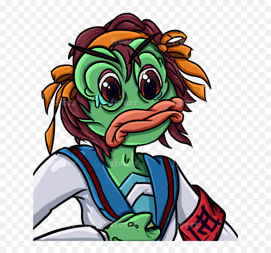 Draw A Custom Rare Pepe The Frog - Cartoon Png,Pepe Frog Png