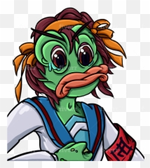 Draw A Custom Rare Pepe The Frog - Cartoon Png,Pepe Frog Png