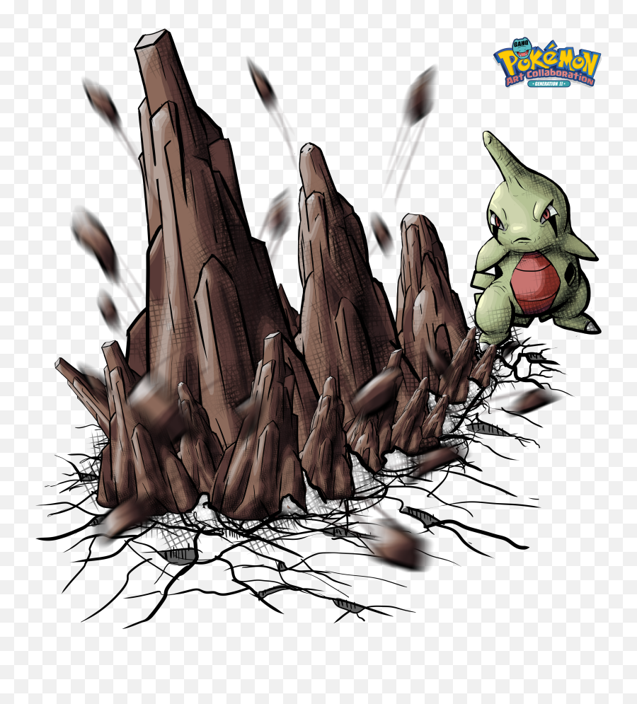 Stone Edge In The Game Png Tyranitar