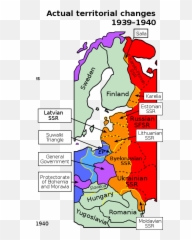 What Excuse Do Russian Expansionists Have For Invading - Nazi Soviet Pact Spheres Of Influence png