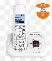 Xl785 With Answering Machine - Smart Call Block Alcatelphones Telephone Fixe Avec Repondeur Png,What Icon Answers