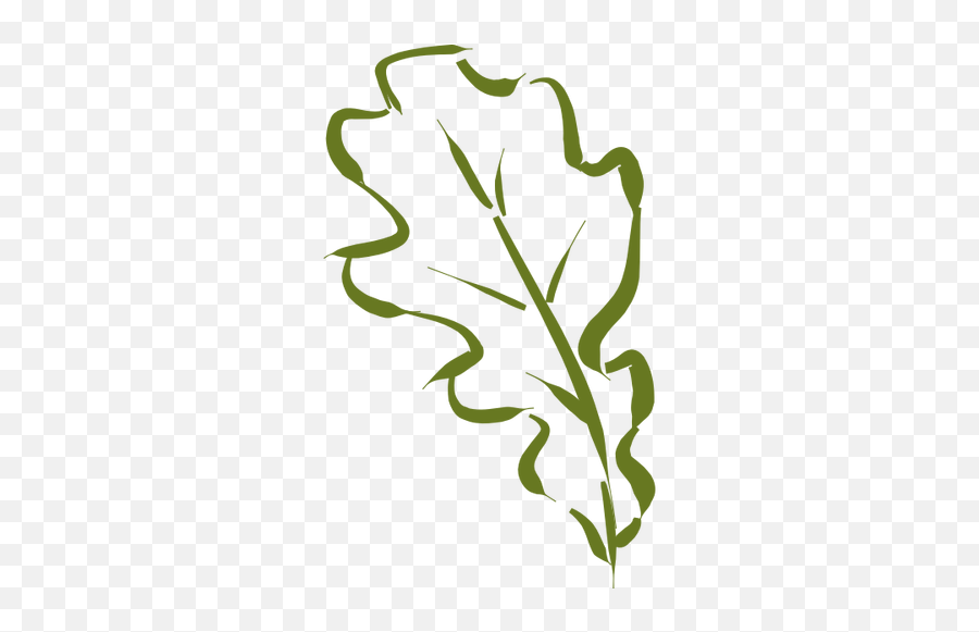 Hand - Drawn Oak Leaf Public Domain Vectors Sketch Png,Oak Leaf Icon
