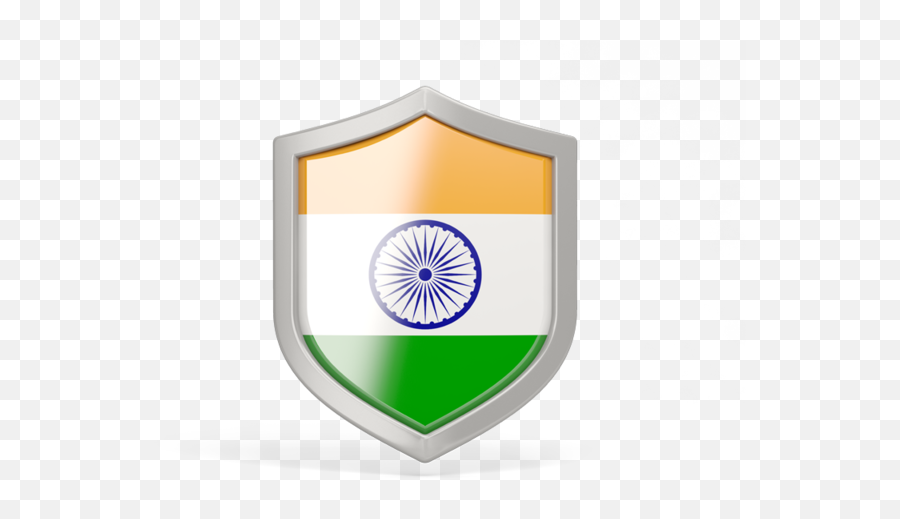 Shield Icon Illustration Of Flag India - Indian Flag Shield Png,Icon Of India