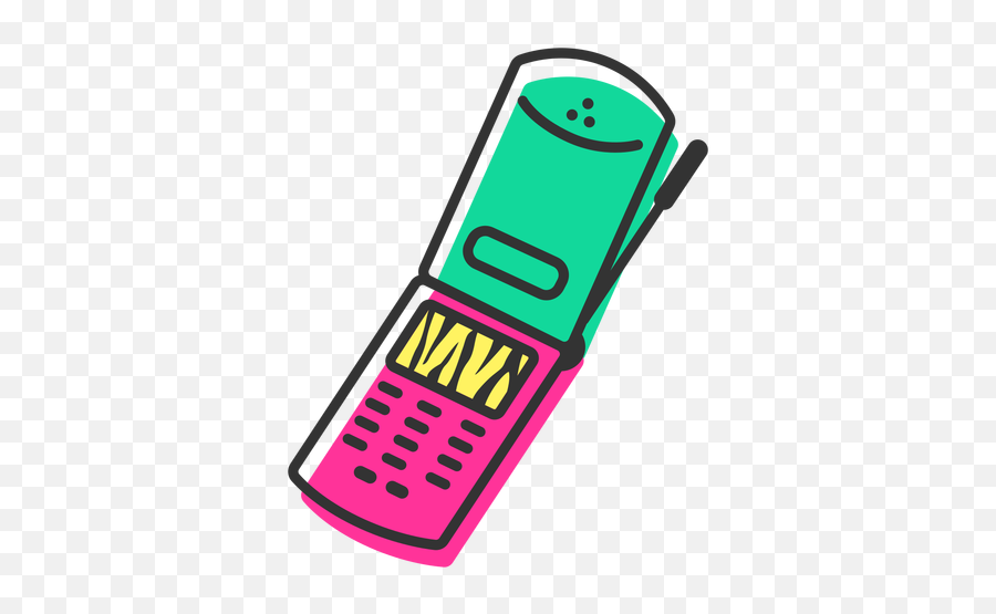 Cellphone Flip Icon - Transparent Png U0026 Svg Vector File Teléfono Movil Antiguo Png,Transparent Cell Phones