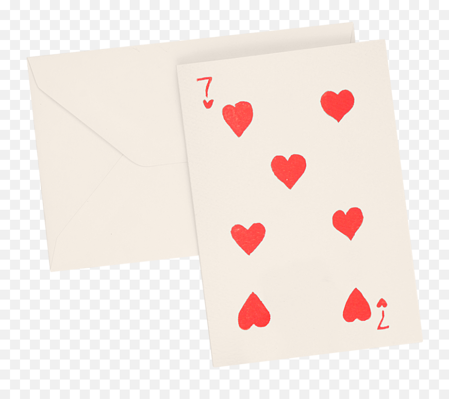Seven Of Hearts Card - Solid Png,Playing Cards Icon
