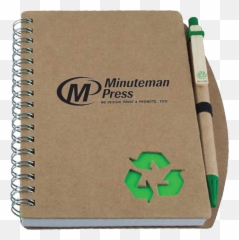 Recycled Notebook San Antonio Tx Minuteman Press - Horizontal png
