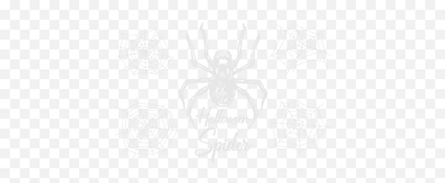 Halloween Black Widow Spider And Icon Gráfico Por - Spider Web Png,Black Widow Icon