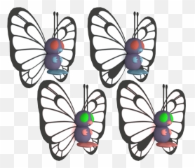 3ds - Butterfree Model Png,Butterfree Png