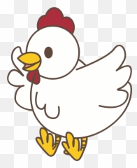 Wing Clipart Cartoon Transparent Free For - Chicken Clip Art png