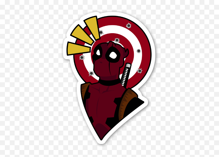 Deadpool - Stickerapp Fictional Character Png,Deadpool Png