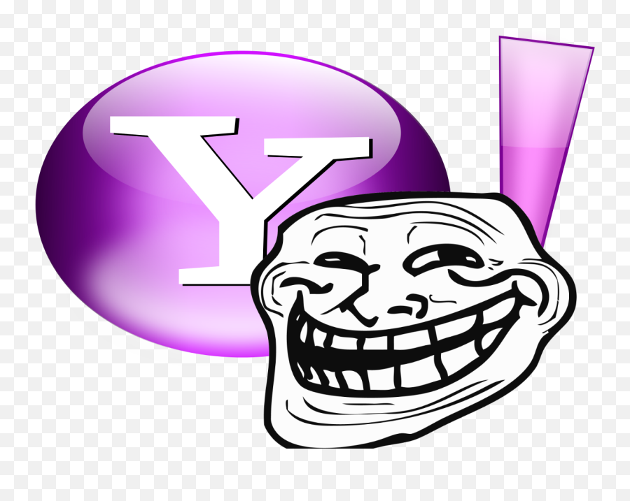 Yahoo Hacked - Lag Troll Face Clipart Full Size Clipart Troll Face Png,Transparent Troll Face