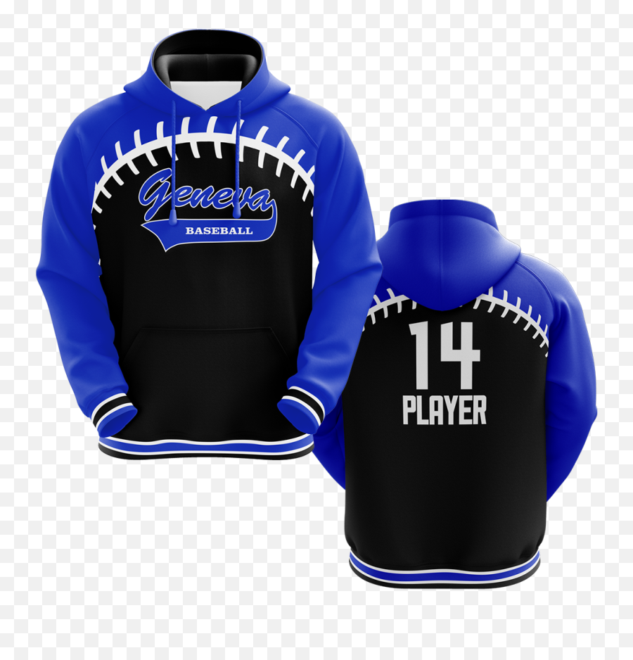 Geneva Baseballlaces Hoodie - Dye Sublimation Baseball Sweatshirts Png,Baseball Laces Png