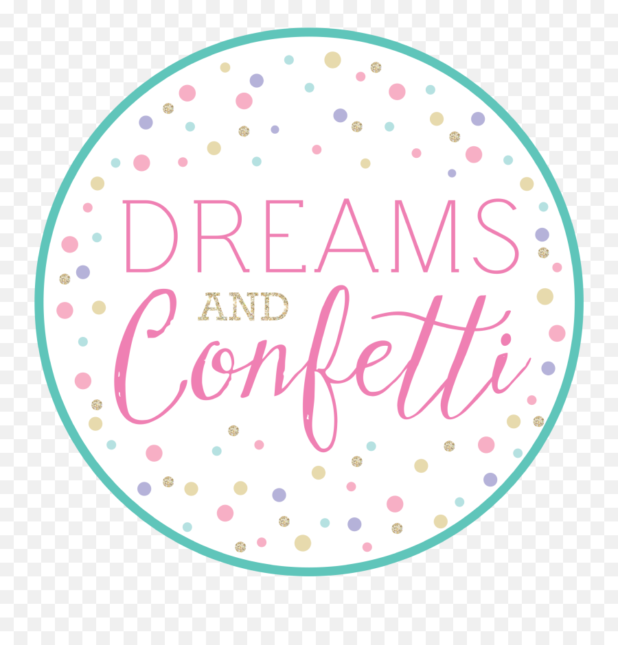 Dreams And Confetti Kidslah - Baby Png,Pink Confetti Png