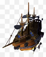 Airship Png Image - Super Mario Galaxy Bowser Airship,Airship Png