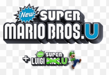 Logo For New Super Mario Bros - U Luigi png