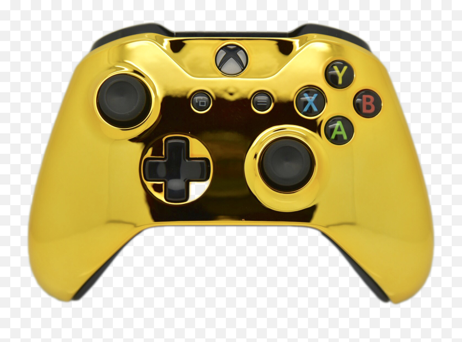 Gold Chrome Xbox One S Controller - Xbox One Png,Xbox One Controller Png