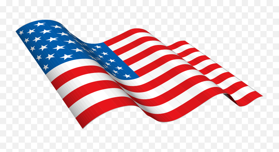 Free American Flag Png File Download Clip Art - Flag Clipart American Flag With No Background,American Flag Waving Png