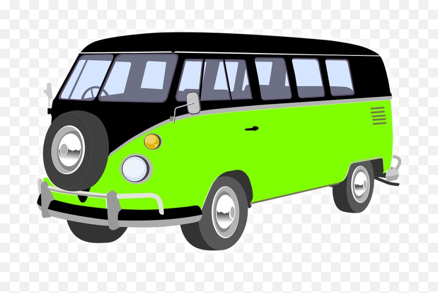 Van Vw Volkswagen - Van Png Clipart,Camper Png