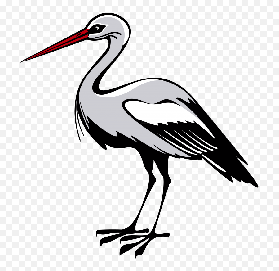 Stork Png Clipart - Stork Clip Art Png,Stork Png