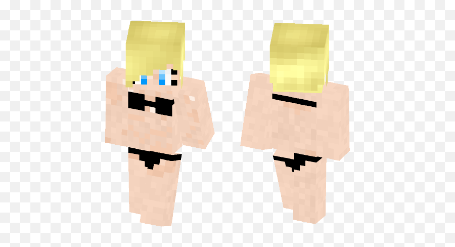 Download Android 18 Wearing Bra Minecraft Skin For Free - Illustration Png,Android 18 Png