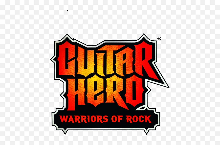 Library Of Guitar Hero Warriors Rock Image Black And - Guitar Hero Warriors Of Rock Png,Rock On Png