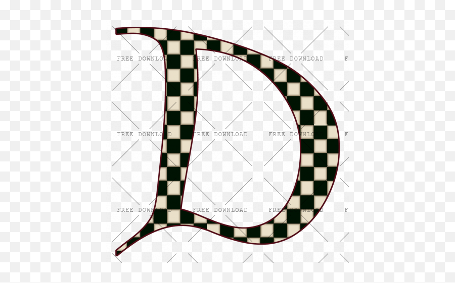 Letter D Cj Png Image With Transparent - Single Alphabet Letters,Guitar Transparent Background