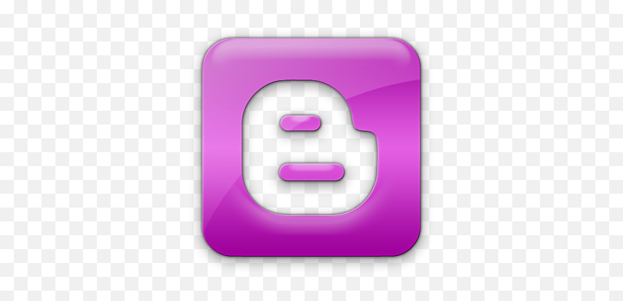 Purple Blogger Logo Icon Png - Logo Blog Png Pink,Blogger Png