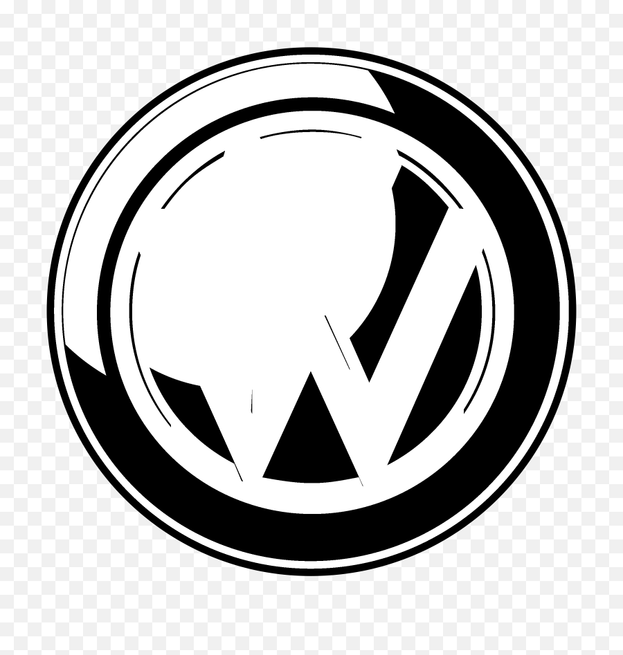 Download Volkswagen Logo Black And - Volkswagen Png,Volkswagen Logo Png