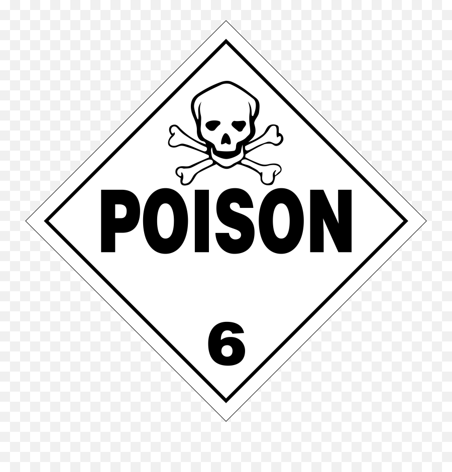 Class 6 U2013 Toxic Poisonous U0026 Infectious Substances - Class 6 Toxic Substances Png,Toxic Logo
