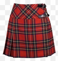 Scottish Tartan Mini Skirt Transparent - Scotland Kilt Png,Skirt Png