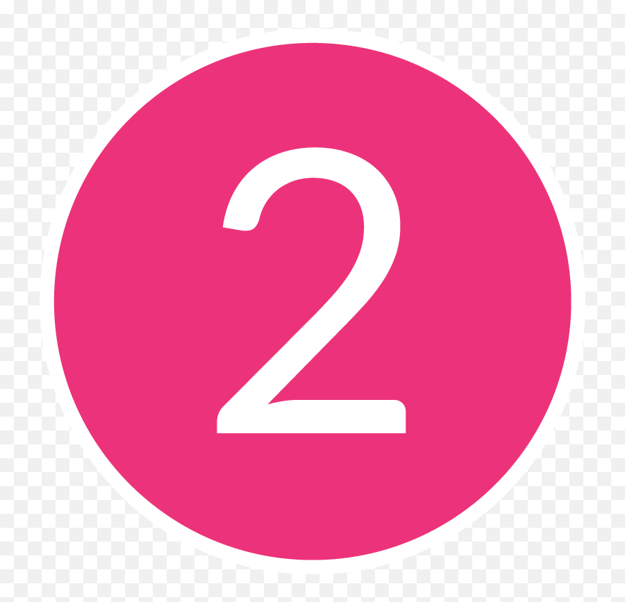 Image Result For Number 2 In Circle - Numbers In Circles Png,Number 2 Transparent