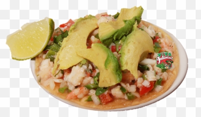 Download Hd Tostada De Ceviche Jv2 - Tostadas De Ceviche Png,Ceviche Png