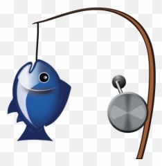 Fish Emoji Png Transparent Images - Fishing Rod