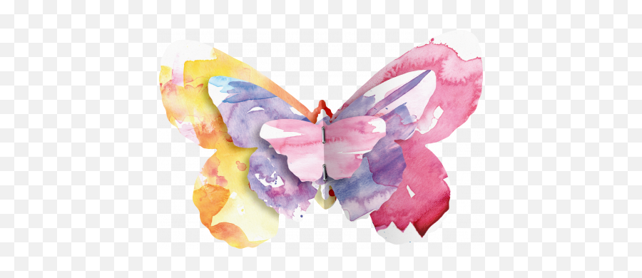 Butterflies - Butterfly Stapled 04 Graphic By Melo Vrijhof Gonepteryx Rhamni Png,Watercolor Butterfly Png