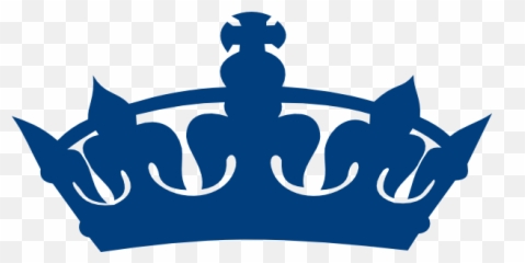 94 Blue King Crown Cli Clipart Clipartlook - Vector png