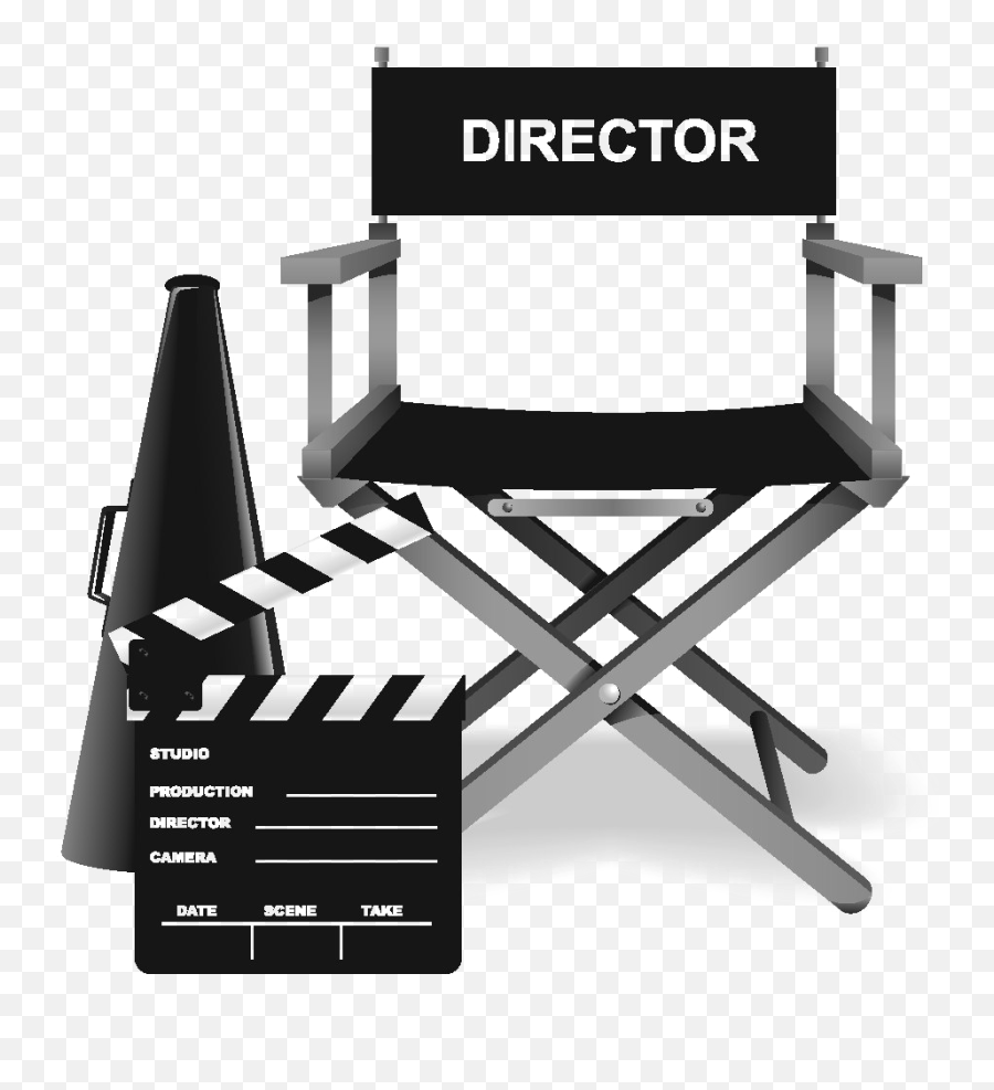 Chair Png Clipart - Film Director Png,Director Chair Png