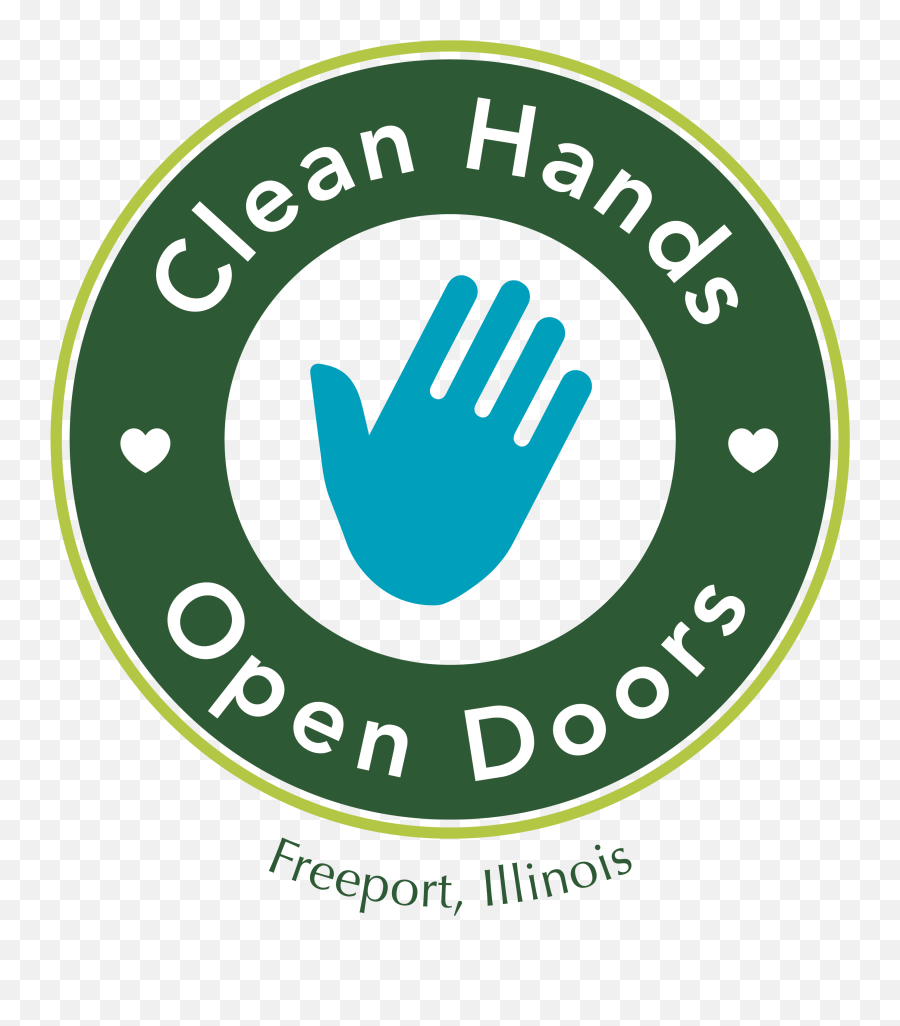 Clean Hands Open Doors - Greater Freeport Partnership Sign Png,Open Hands Png