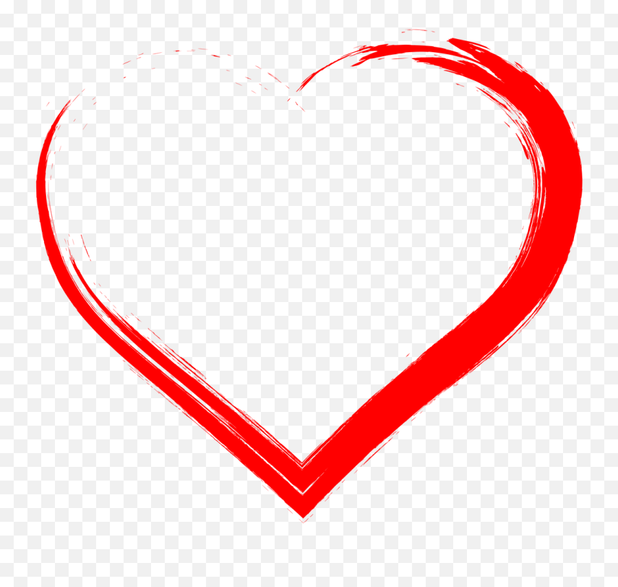 Download Wedding Heart Love Sign Red - Cartoon Heart Transparent Background  Png,Heart Design Png - free transparent png images 