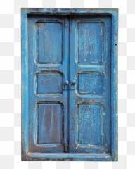 1960s Vintage Moroccan Turquoise Old Window Frame - Home Door Png,Window Frame Png