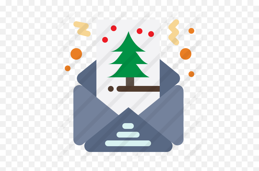 Christmas Card - New Year Tree Png,Christmas Icons Png