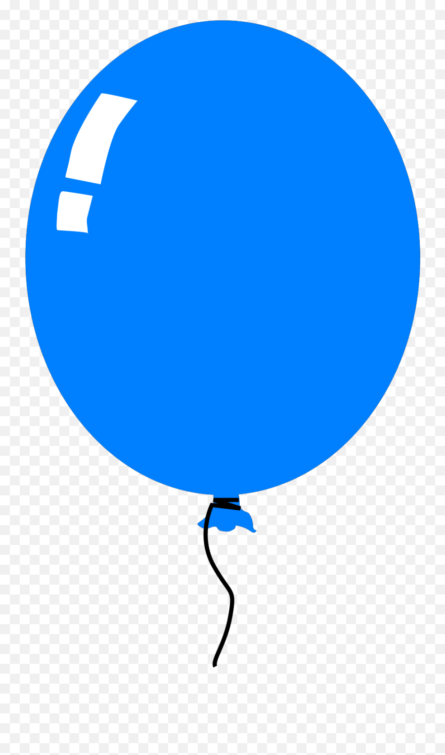 Blue Balloon Svg Vector Clip Art - Svg Clipart Blue Balloon Clip Art Png,Blue Balloon Png