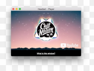 Headset - Desktop Music Player Built on YouTube and Reddit Event png