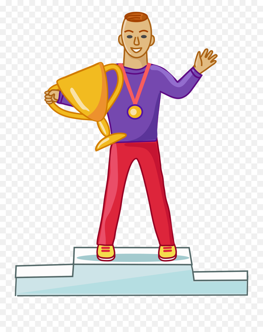 Trophy Winner Clipart Free Download Transparent Png - Podium,Winner Transparent