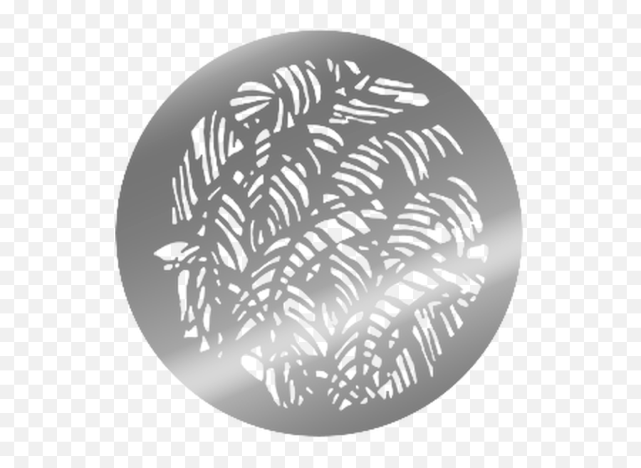 Tropical Leaves - Metal Gobo E Size A52721 Outdoor Rosco Standard Steel Gobo Size E Mm Png,Tropical Leaves Png