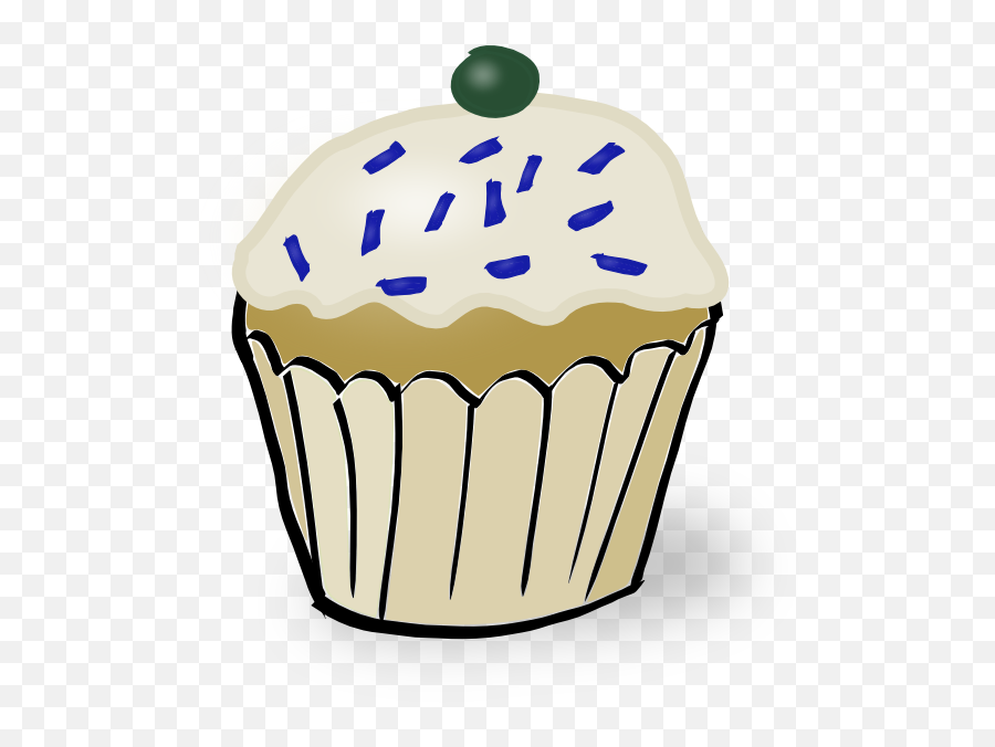Cupcake With Sprinkles Png Clip Arts - Galletas Dulces Para Colorear,Sprinkles Png