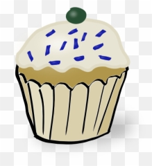 Cupcake With Sprinkles Png Clip Arts - Galletas Dulces Para Colorear,Sprinkles Png