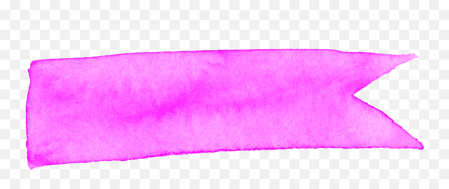 6 Purple Watercolor Ribbon Banner - Tints And Shades Png,Lilac Png